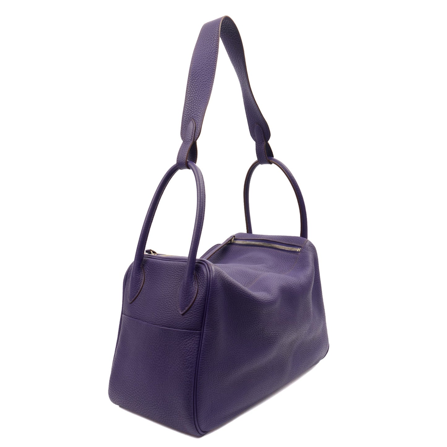 Hermes Lindy 34 in Iris, Togo Leather — Alternate View 13