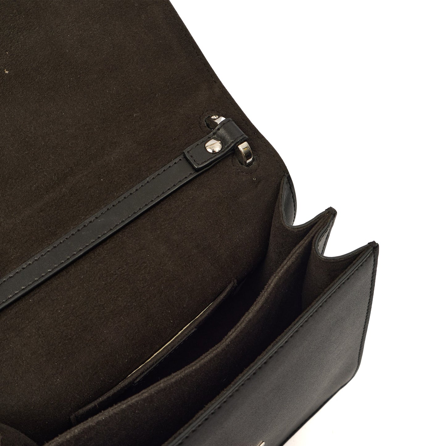 Fendi Cross Body Kan I - Small in Black, Leather — Alternate View 11