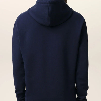Ami Paris Hoodie 'Navy Red' — XXS — Side View