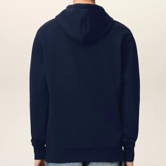 Ami Paris Hoodie 'Navy' — XXS — Side View