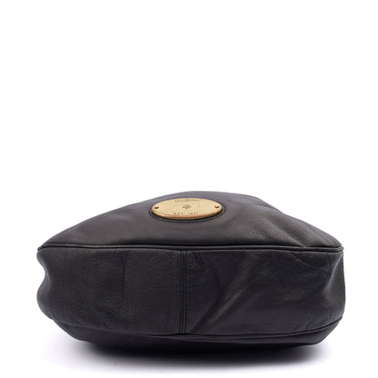 Mulberry Tote Mitzy Tote in Black, Calfskin Leather — Top View