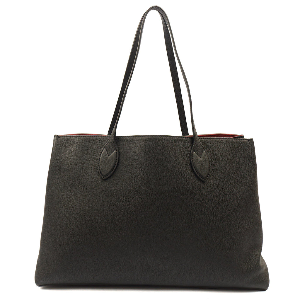 Louis Vuitton Tote Lockme Tote PM in Black, Calfskin Leather — Alternate View 15