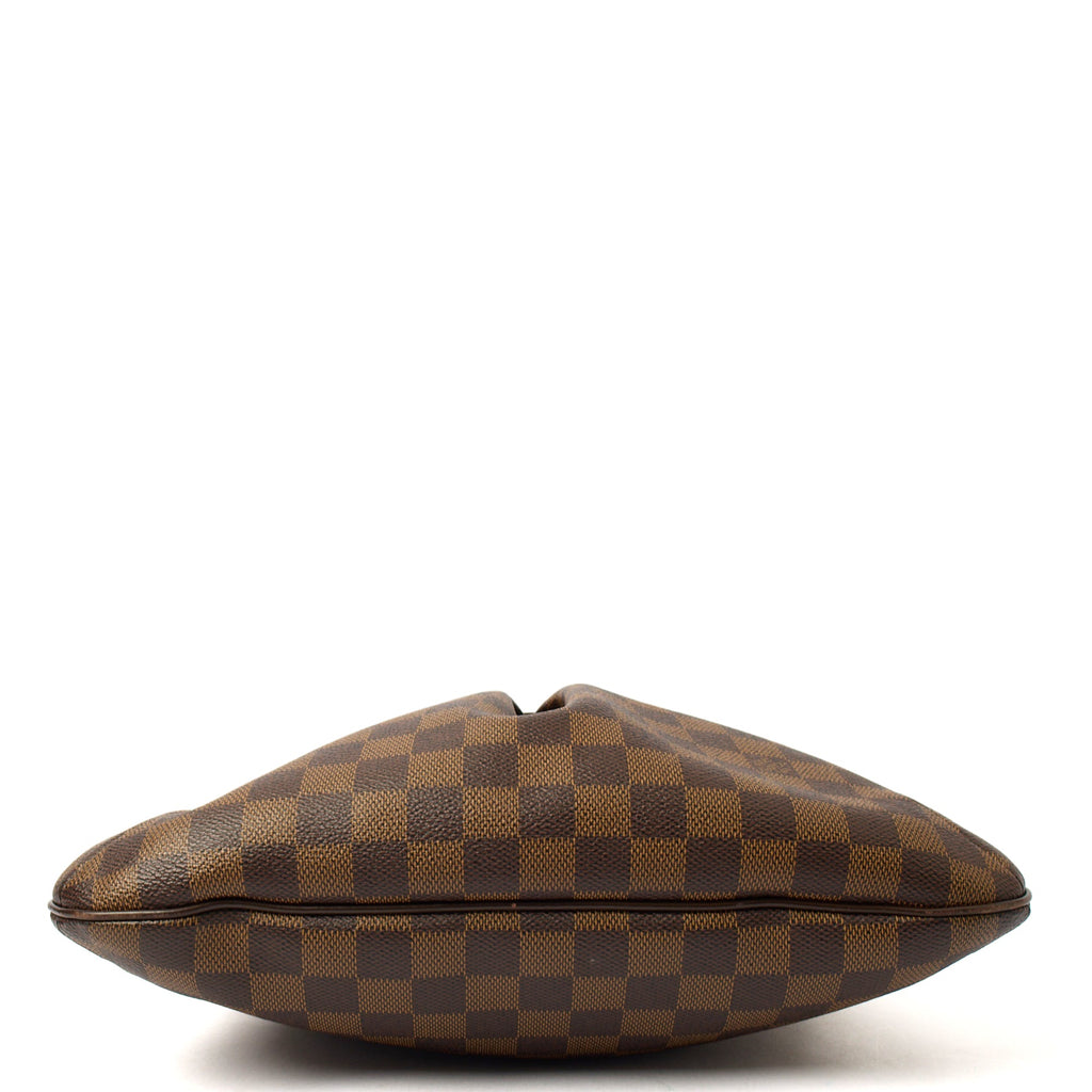 Louis Vuitton Cross Body Bloomsbury in Damier Ebene, Leather — Detail View