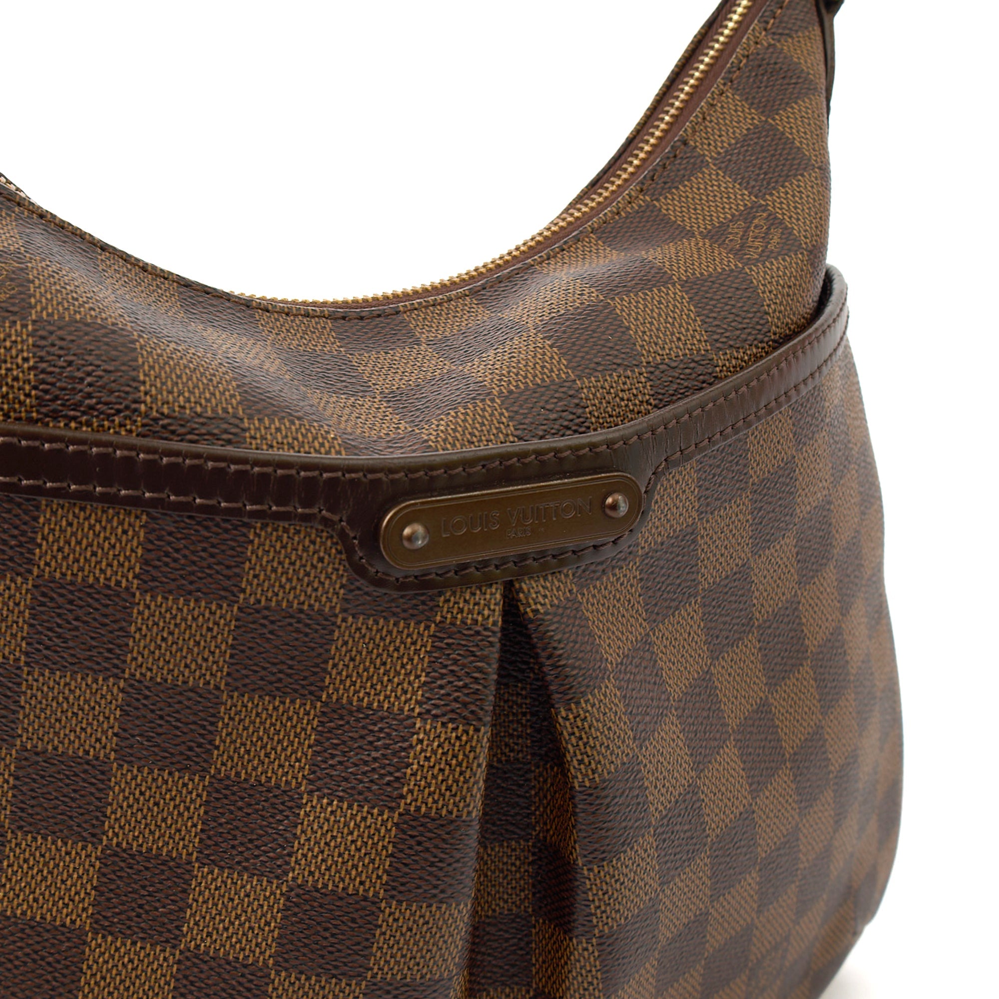 Louis Vuitton Cross Body Bloomsbury in Damier Ebene, Leather — Lifestyle View
