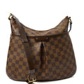 Louis Vuitton Cross Body Bloomsbury in Damier Ebene, Leather — Front View
