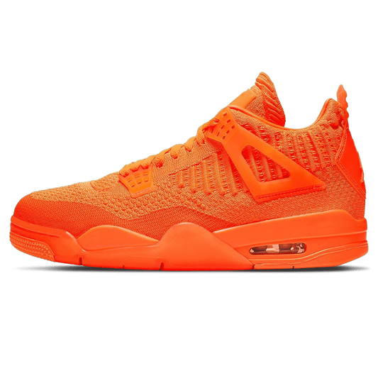 Air Jordan 4 Flyknit 'Total Orange' — UK 3 | EU 35.5 | US 3.5 — Front View