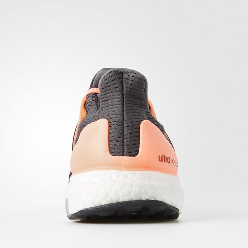 Adidas Womens Ultra Boost - Sun Glow-Solid Grey-Purple Glow — UK 3.5 | EU 36 | US 4 — Side View