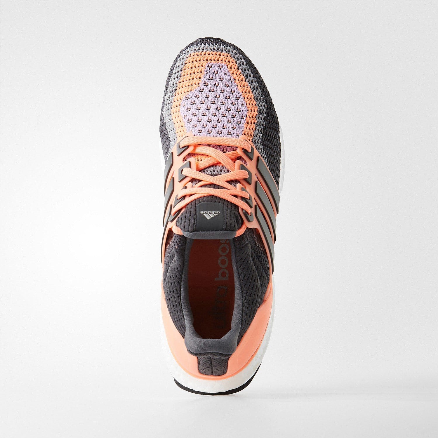 Adidas Womens Ultra Boost - Sun Glow-Solid Grey-Purple Glow — UK 3.5 | EU 36 | US 4 — Alternate View 9