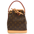 Louis Vuitton Bucket Bag Noe BB in Monogram, Canvas — Front View