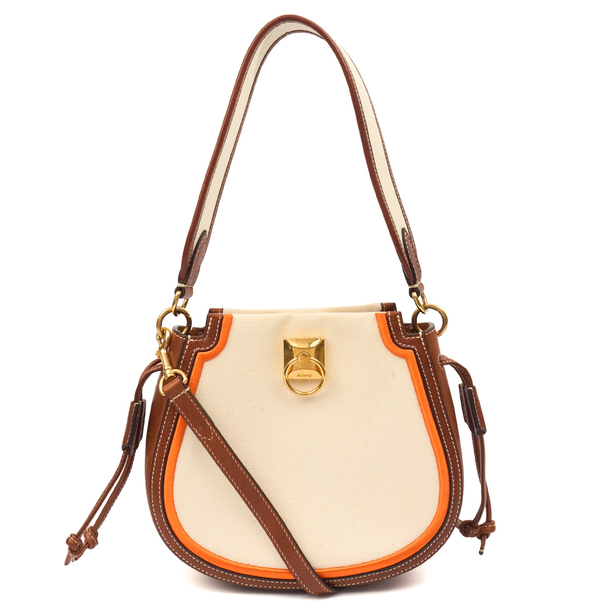 Mulberry Shoulder Bag Iris Hobo in Neutral, Leather — Alternate View 13