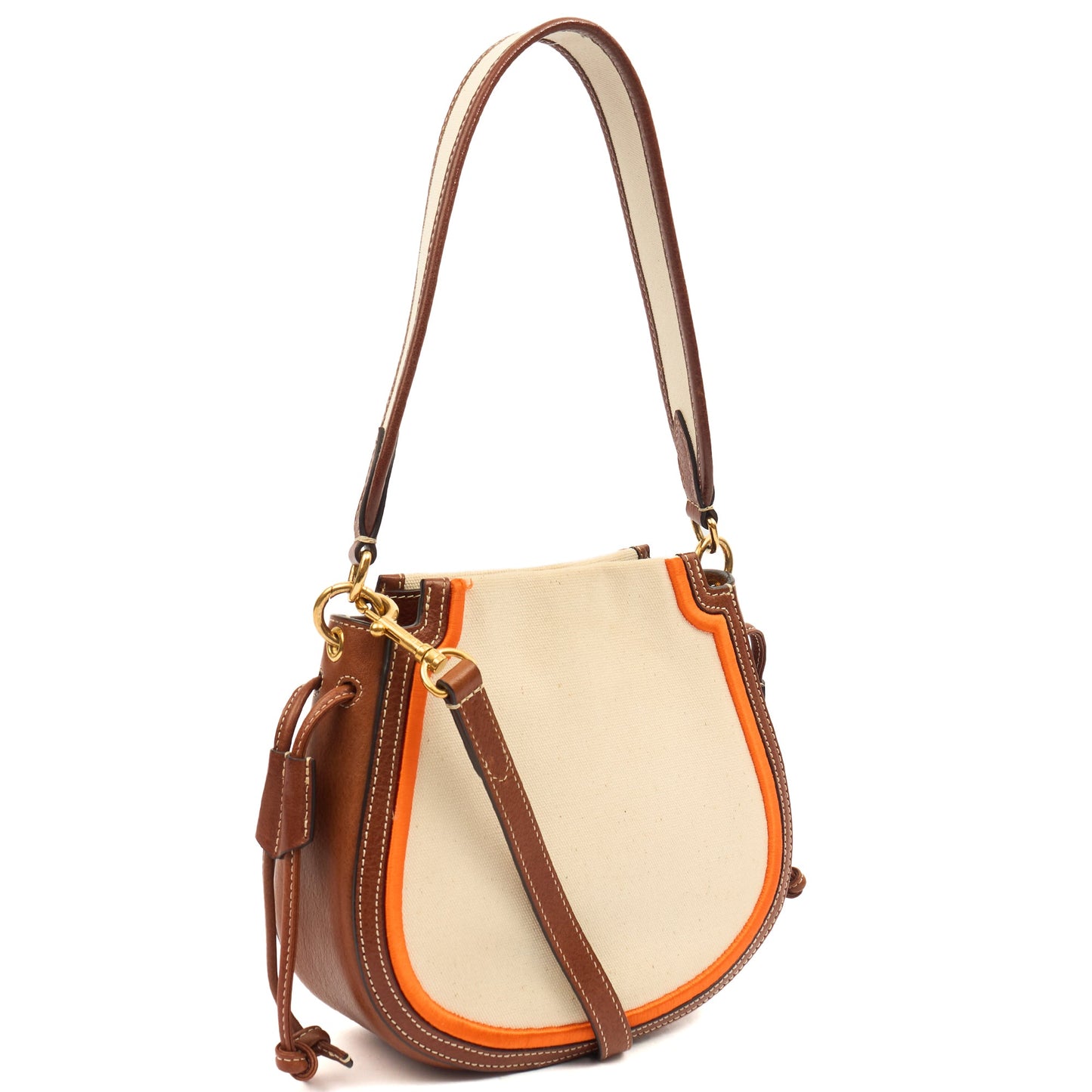 Mulberry Shoulder Bag Iris Hobo in Neutral, Leather — Back View