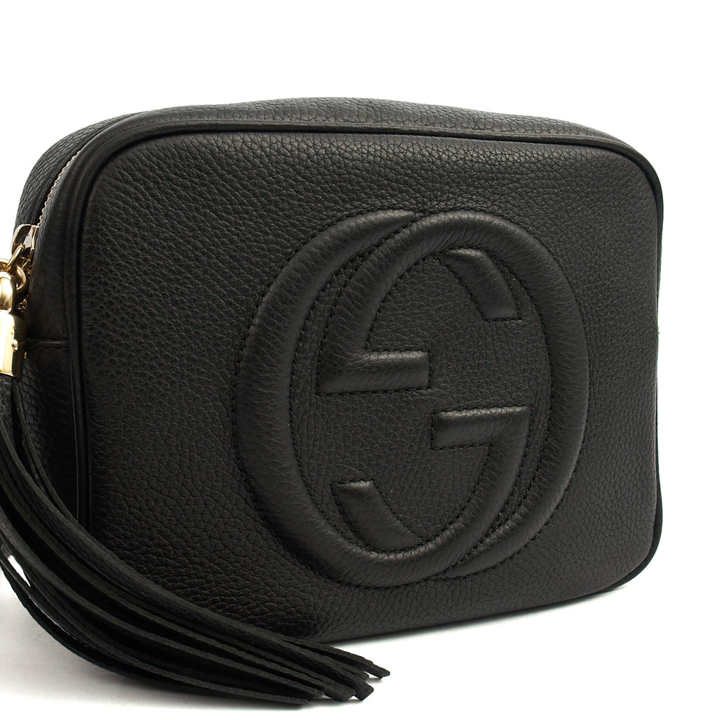 Gucci Cross Body Soho  Disco Bag - Small in Black, Leather — Alternate View 12