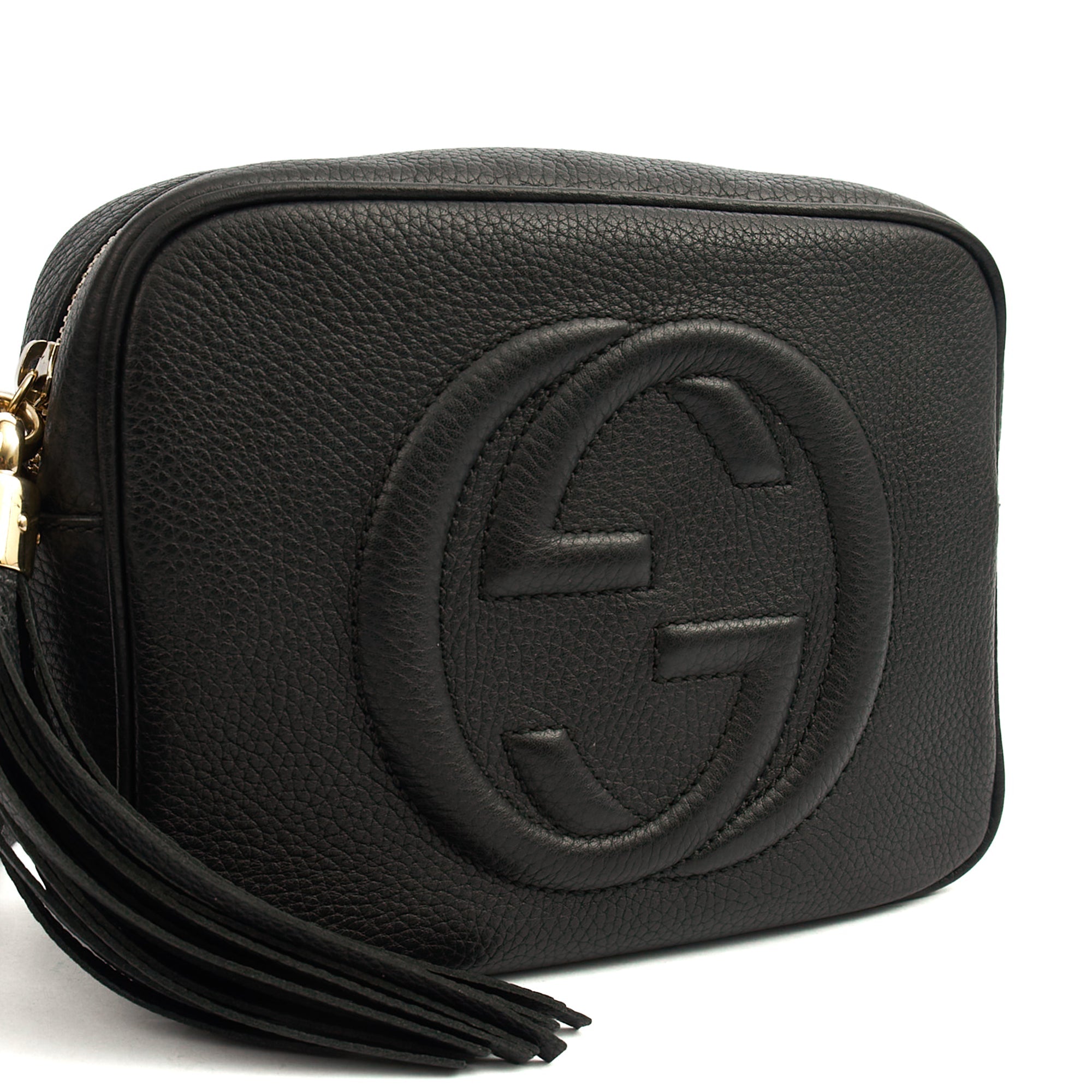 Gucci Cross Body Soho  Disco Bag - Small in Black, Leather — Alternate View 12