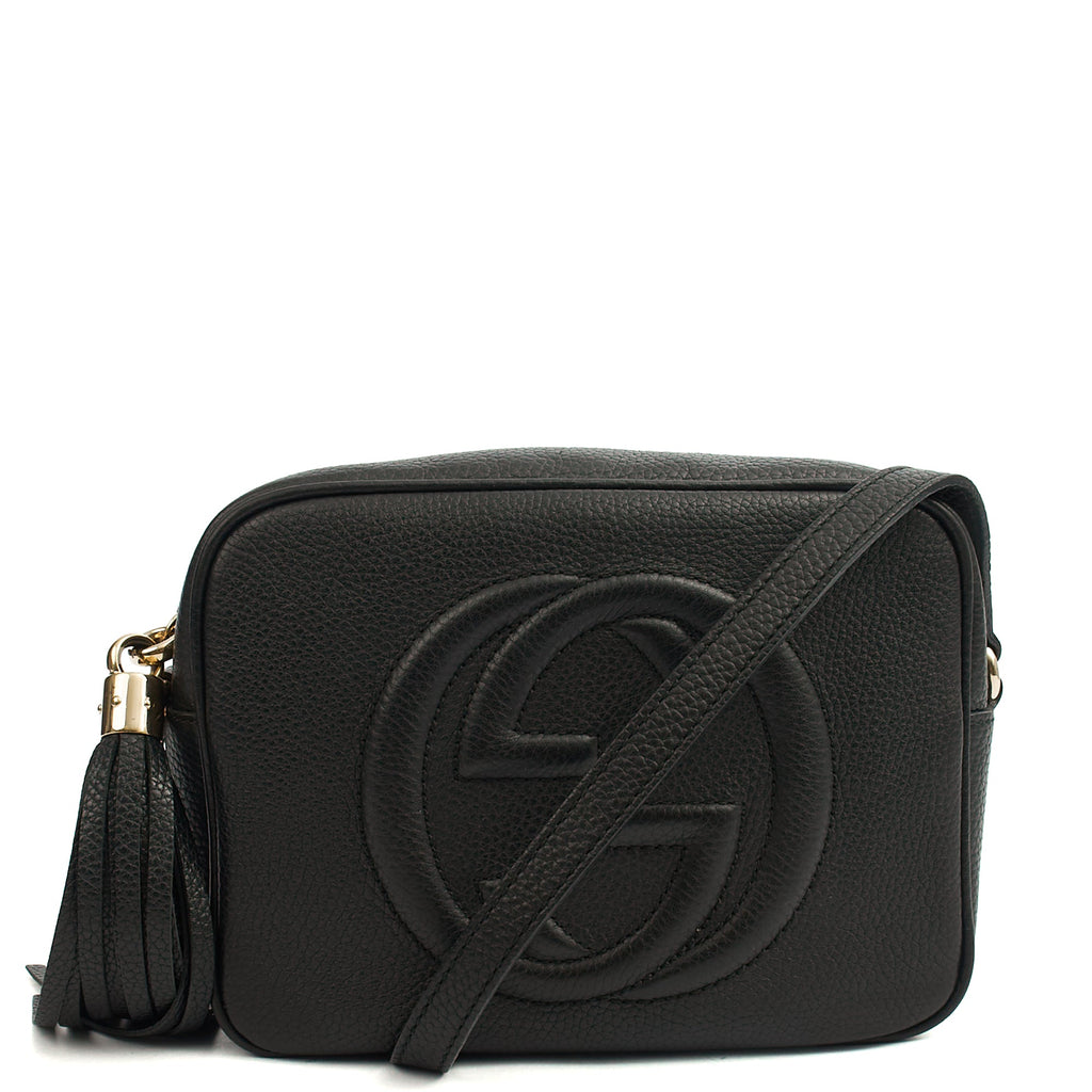 Gucci Cross Body Soho  Disco Bag - Small in Black, Leather — Alternate View 7