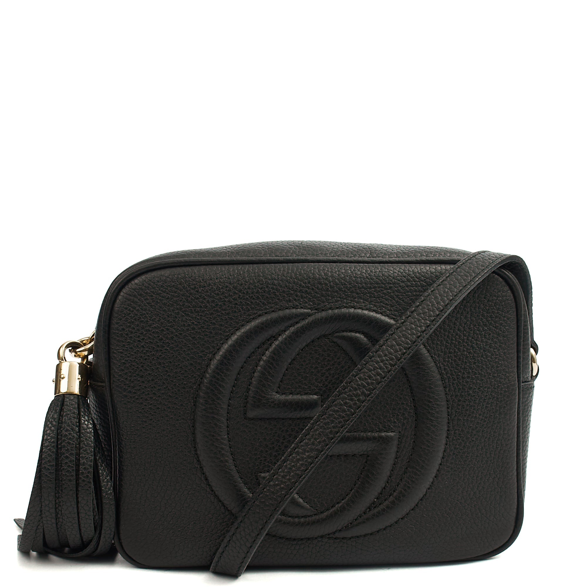Gucci Cross Body Soho  Disco Bag - Small in Black, Leather — Alternate View 7