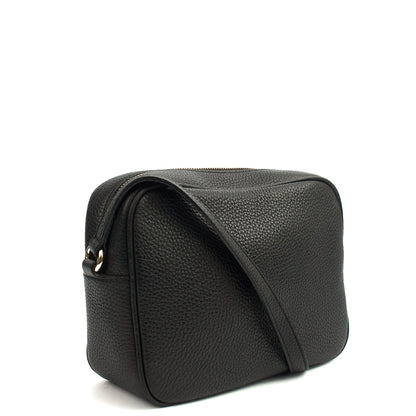 Gucci Cross Body Soho  Disco Bag - Small in Black, Leather — Side View
