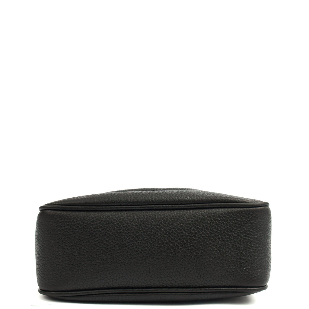 Gucci Cross Body Soho  Disco Bag - Small in Black, Leather — Top View