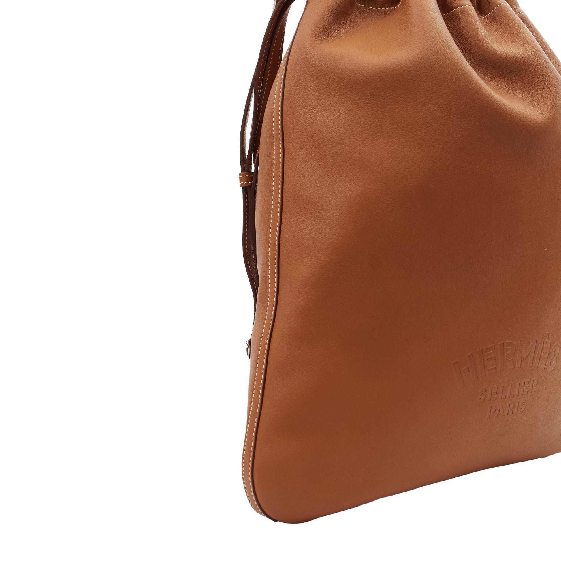 Hermes Sac a Dos Bridado in Gold, Evercolour — Alternate View 16