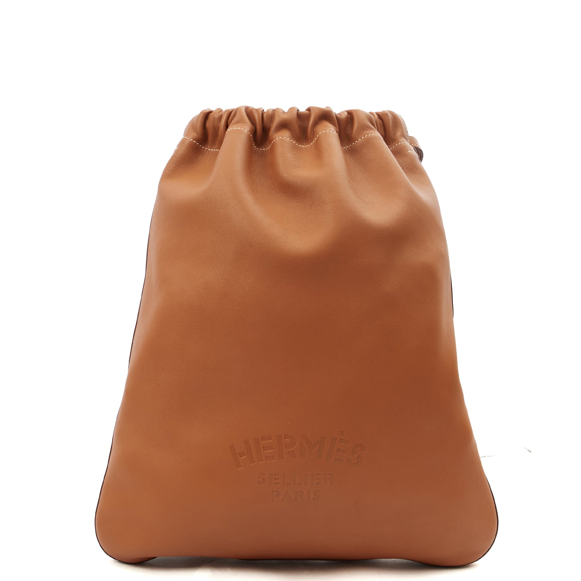 Hermes Sac a Dos Bridado in Gold, Evercolour — Alternate View 10