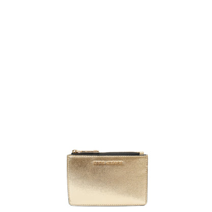 Marc Jacobs Purse Classic Wallet in Metallic, Leather — Front View