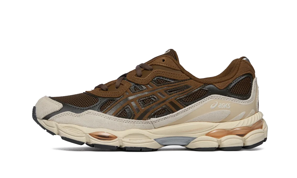 ASICS Gel-NYC Brown Storm Black Coffee — vue principale