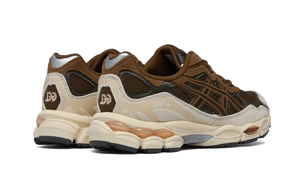 ASICS Gel-NYC Brown Storm Black Coffee — vue de profil