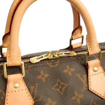 Louis Vuitton Top Handle Speedy Bandouliere 35 in Monogram, Canvas — Alternate View 12