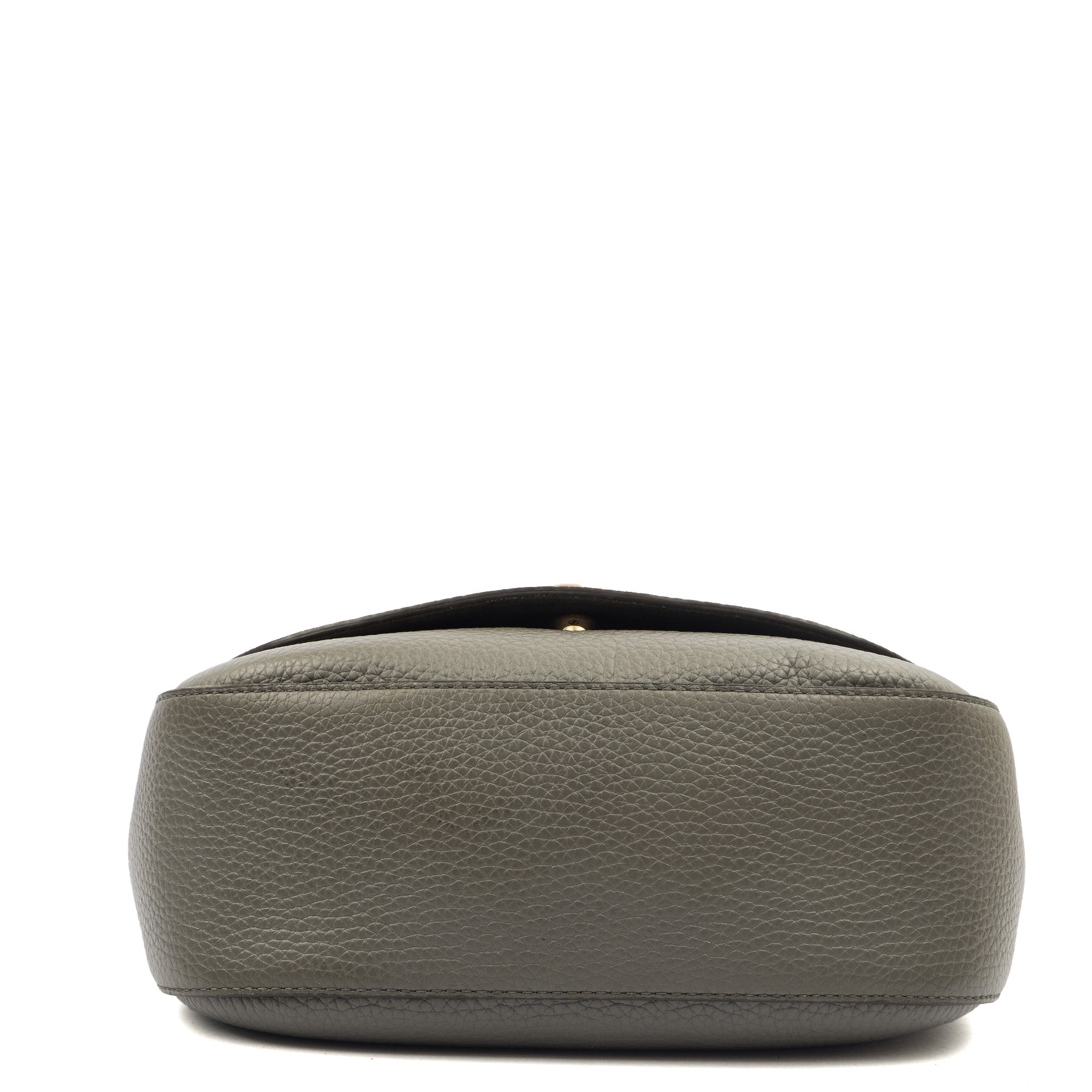 Mulberry Cross Body Amberley in Grey, Calfskin Leather — Top View