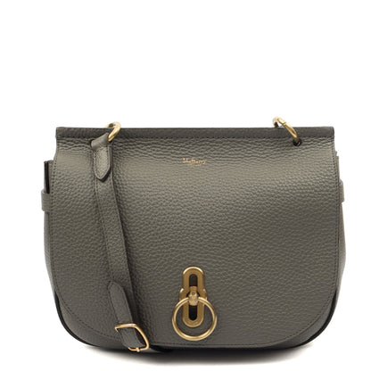 Mulberry Cross Body Amberley in Grey, Calfskin Leather — Front View