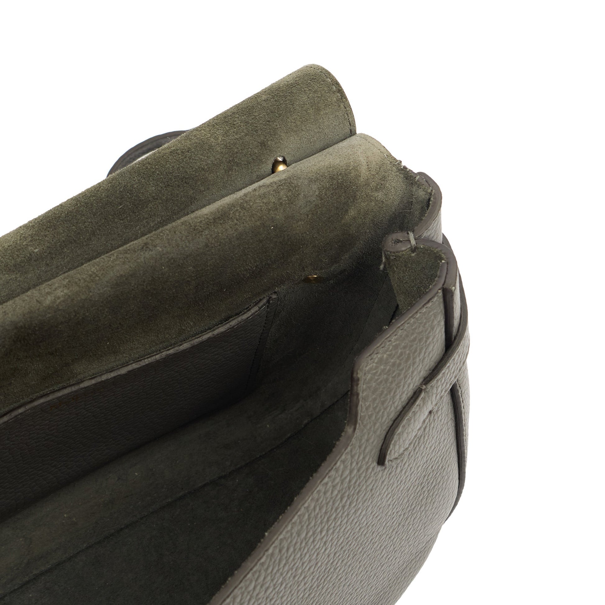 Mulberry Cross Body Amberley in Grey, Calfskin Leather — Detail View