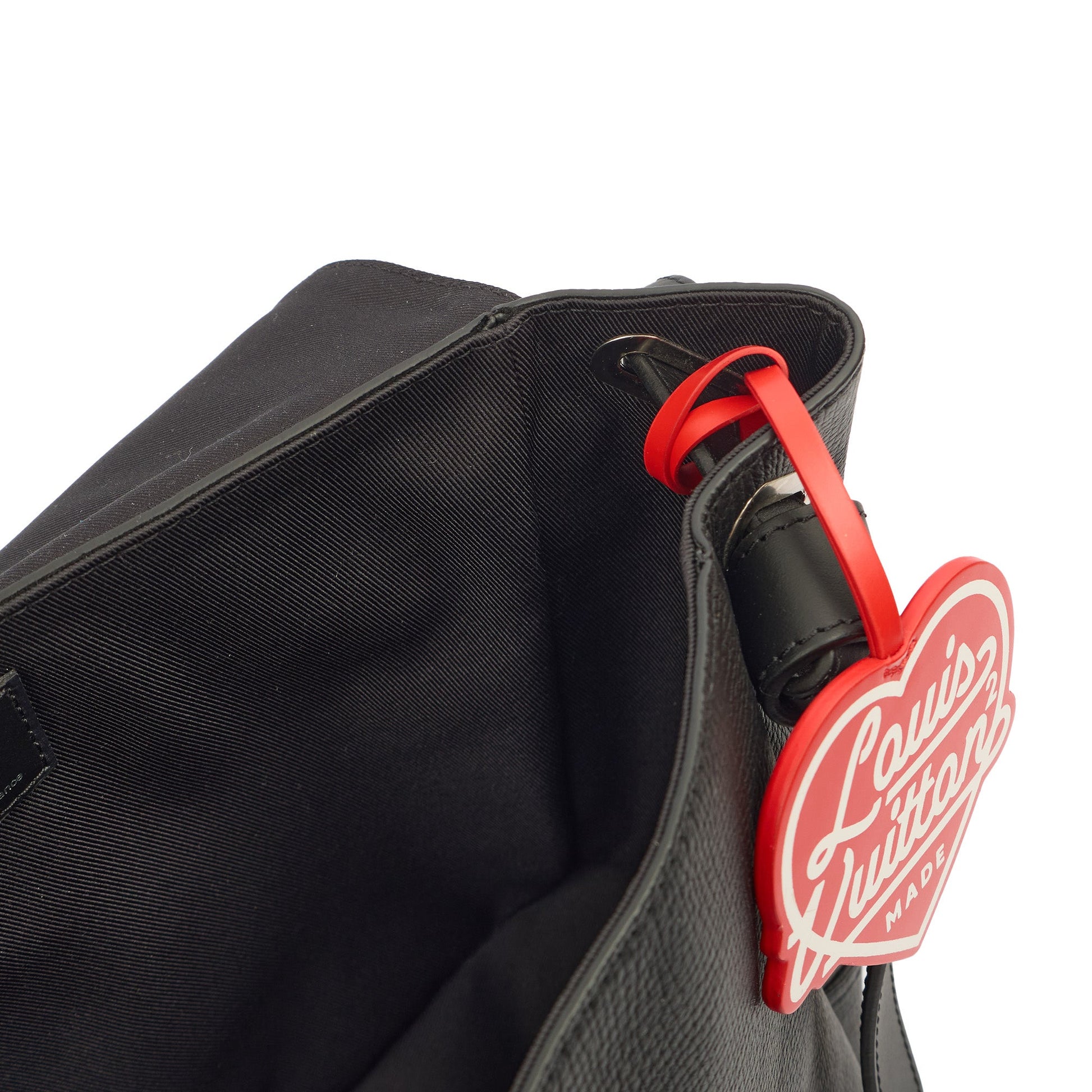 Louis Vuitton Shoulder Bag Louis Vuitton x Nigo Besace Tokyo in Black, Taurillon Leather — Alternate View 14