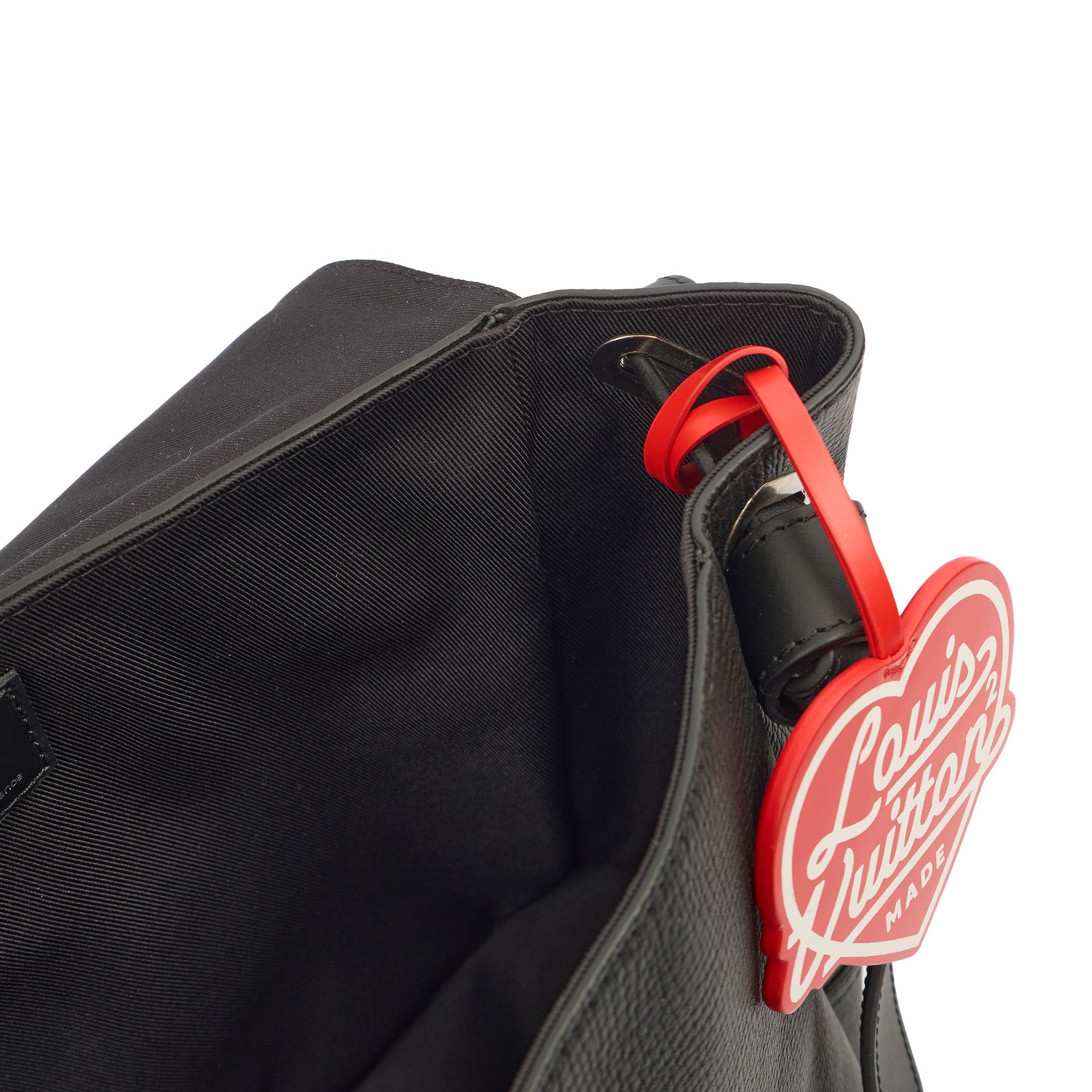 Louis Vuitton Shoulder Bag Louis Vuitton x Nigo Besace Tokyo in Black, Taurillon Leather — Alternate View 14