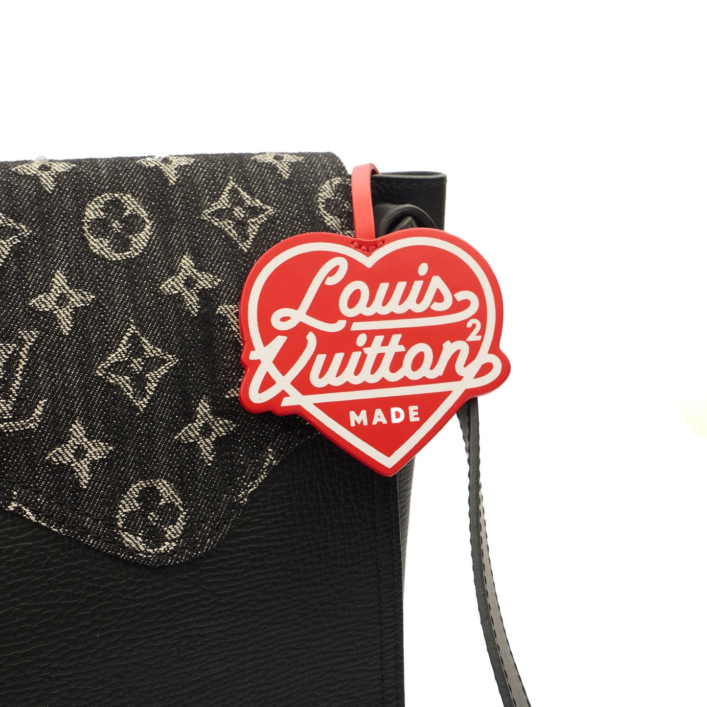 Louis Vuitton Shoulder Bag Louis Vuitton x Nigo Besace Tokyo in Black, Taurillon Leather — Alternate View 12