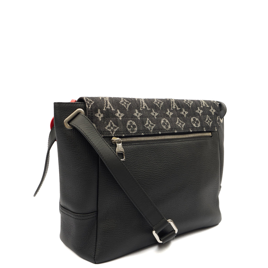 Louis Vuitton Shoulder Bag Louis Vuitton x Nigo Besace Tokyo in Black, Taurillon Leather — Alternate View 9