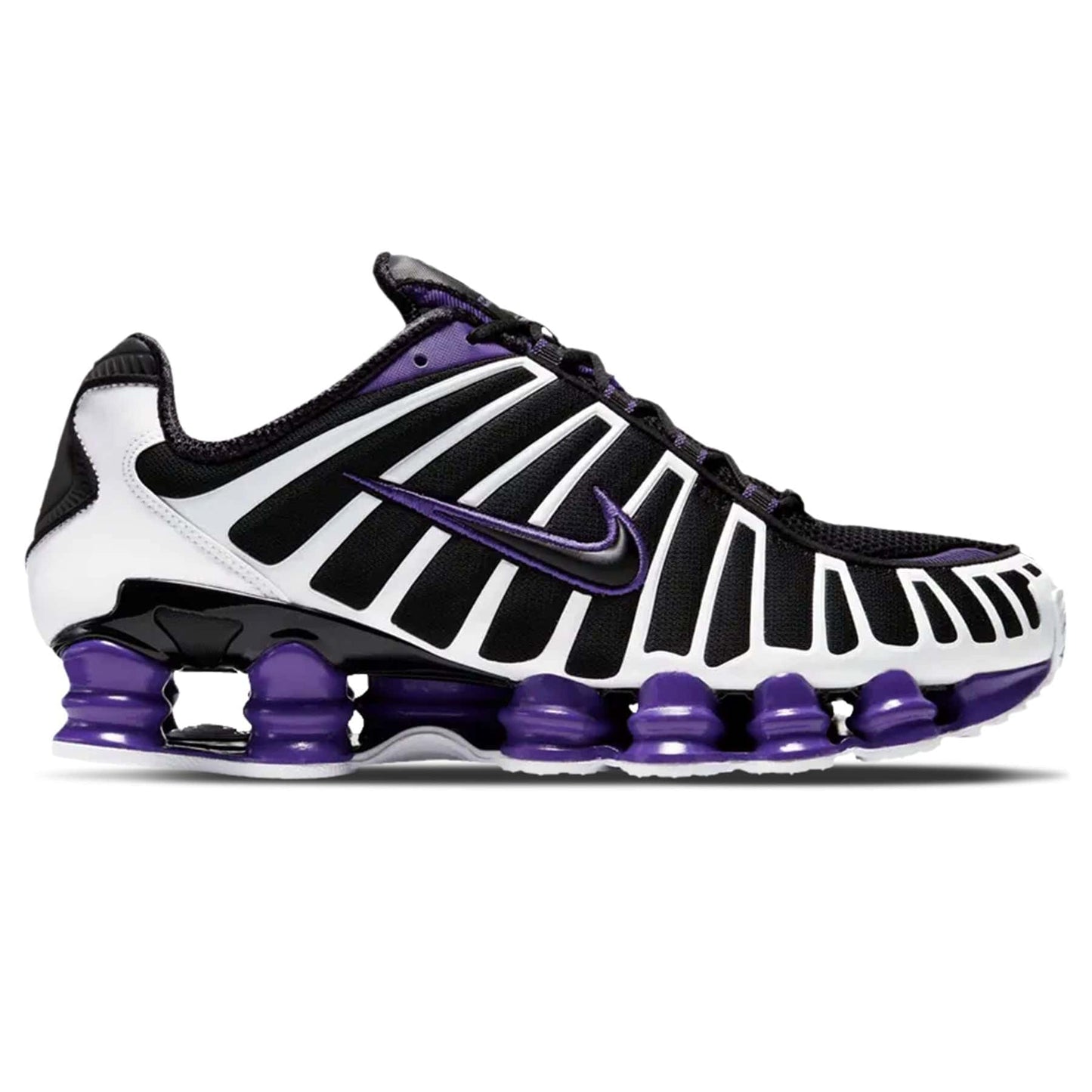Nike Shox TL 'Black Court Purple' 2024 — UK 3 | EU 35.5 | US 3.5 — Side View
