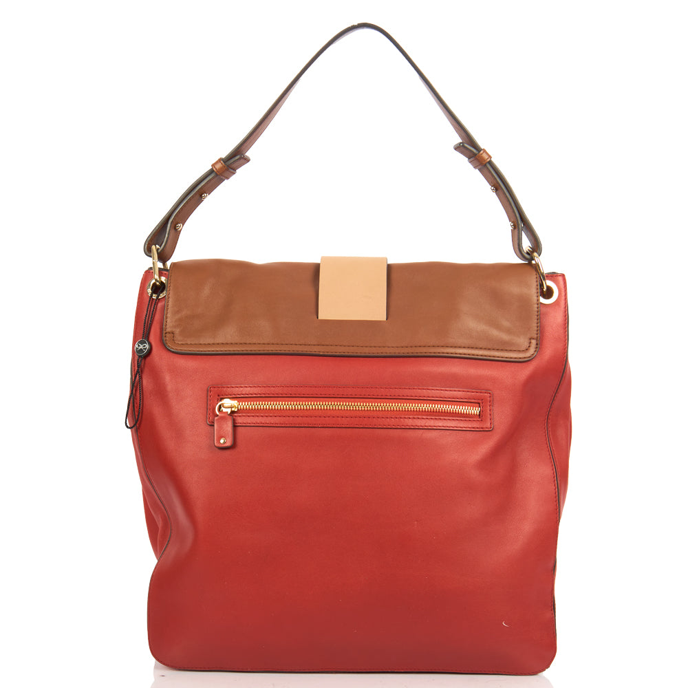 Anya Hindmarch Tote Tote in Red, Leather — Top View