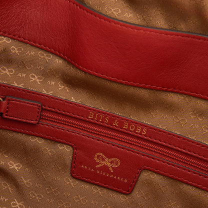 Anya Hindmarch Tote Tote in Red, Leather — Alternate View 27