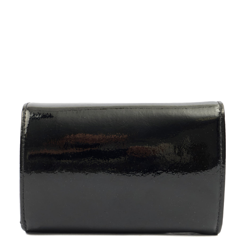 Mulberry Purse Blossom Purse in Black, Patent Leather — Alternate View 9