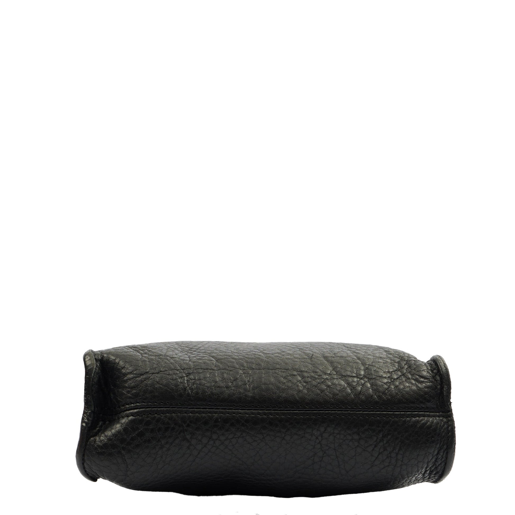 Mulberry Cross Body Antony in Black, Calfskin Leather — Top View
