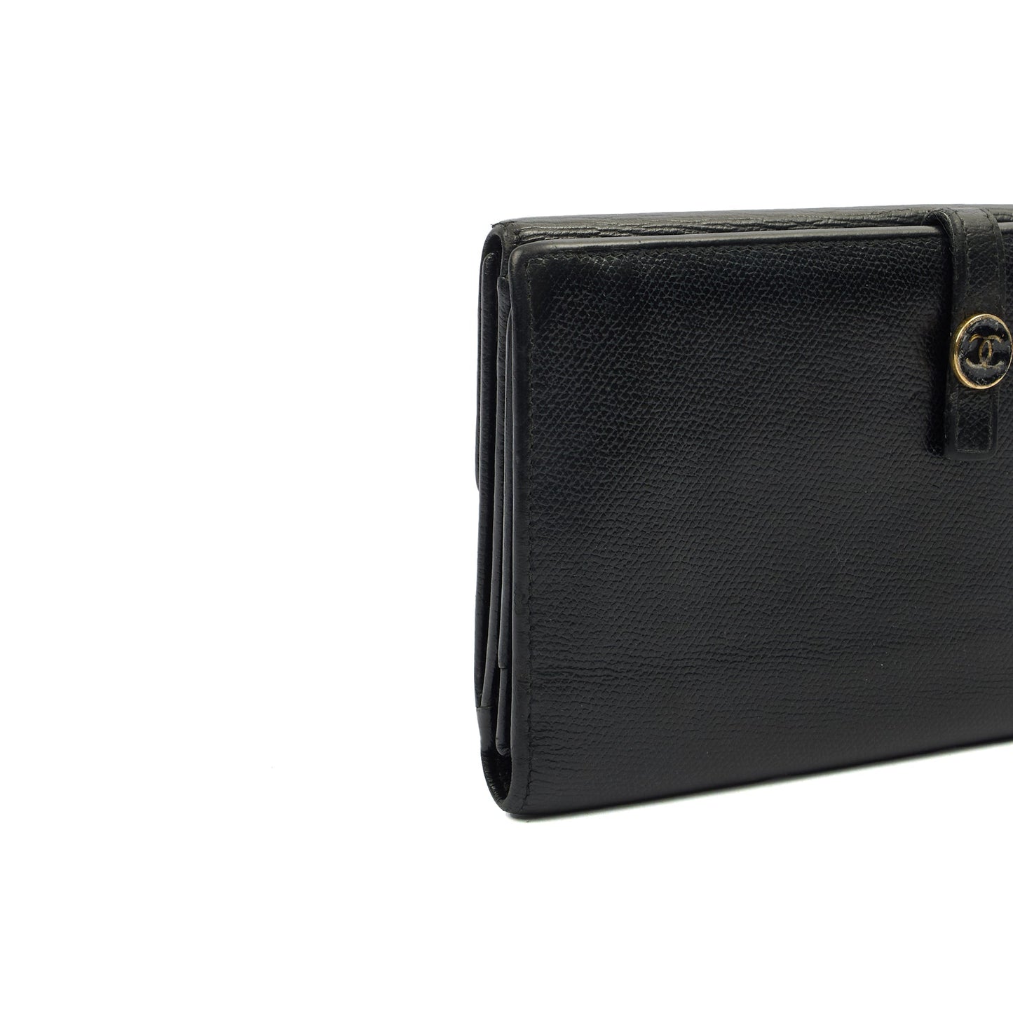 Chanel Wallet Zip Wallet in Black, Calfskin Leather — Alternate View 23