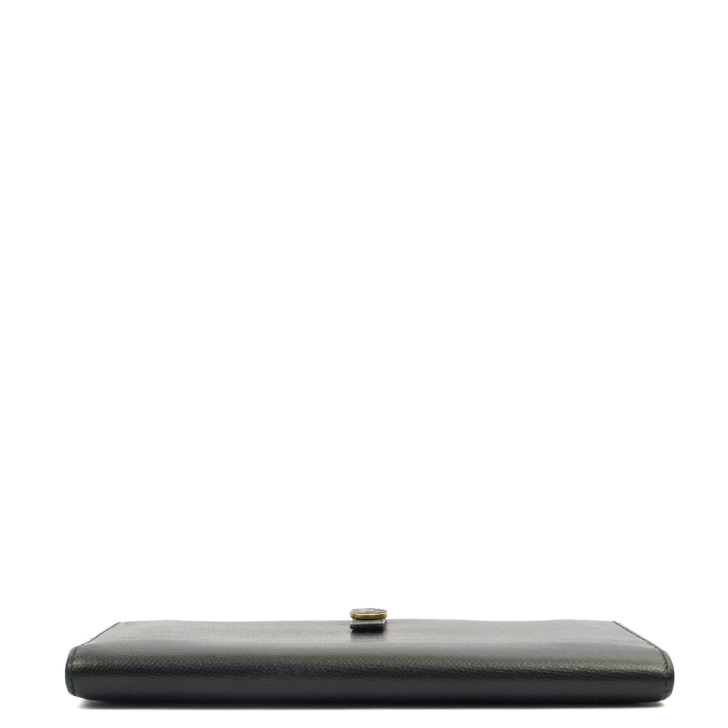 Chanel Wallet Zip Wallet in Black, Calfskin Leather — Alternate View 12
