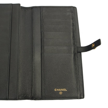 Chanel Wallet Zip Wallet in Black, Calfskin Leather — Alternate View 16
