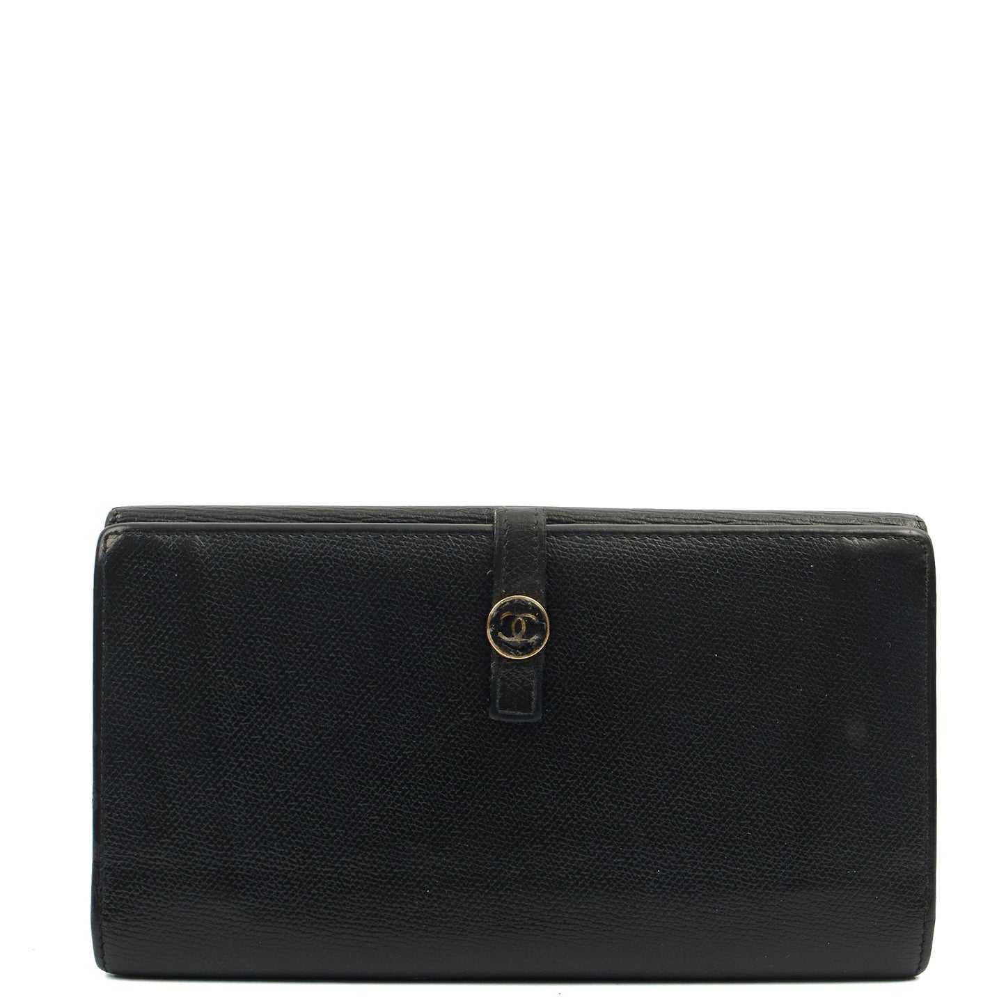 Chanel Wallet Zip Wallet in Black, Calfskin Leather — Alternate View 9