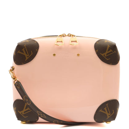 Louis Vuitton Shoulder Bag Venice  in Pink, Patent Leather — Front View