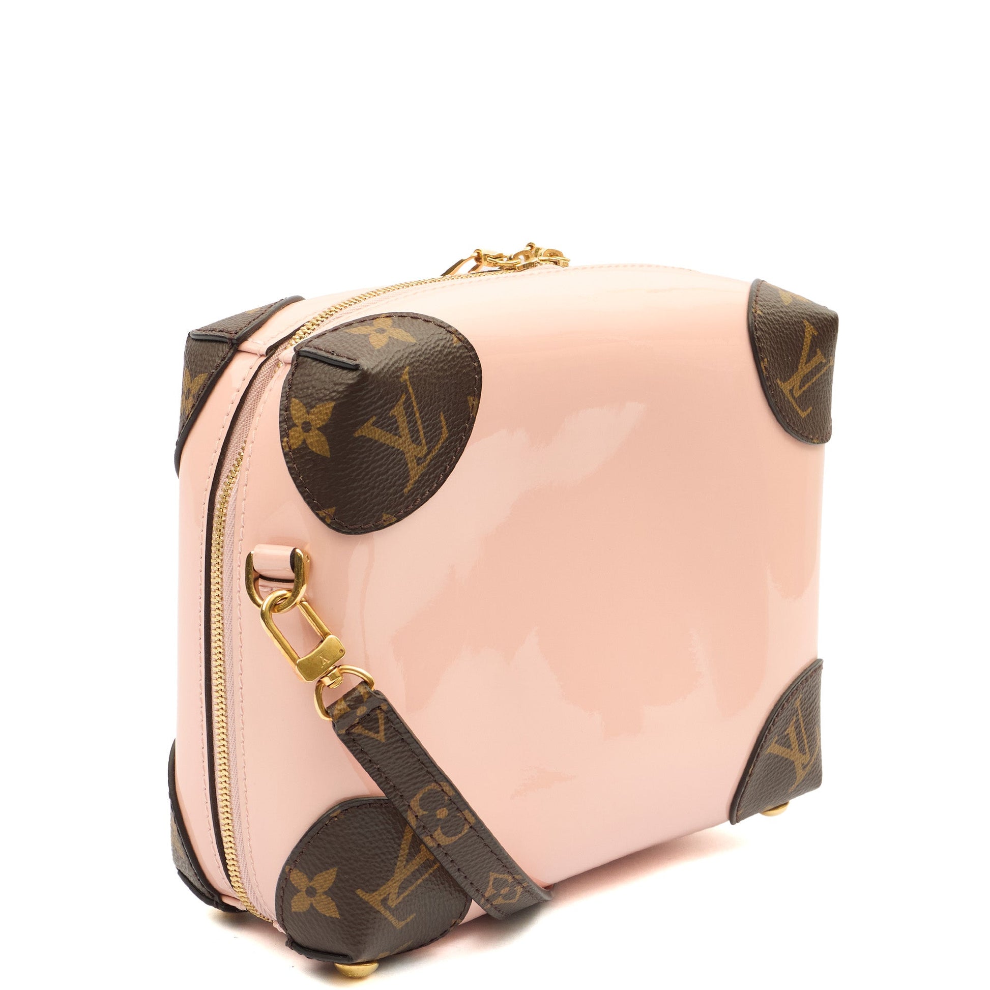 Louis Vuitton Shoulder Bag Venice  in Pink, Patent Leather — Alternate View 8
