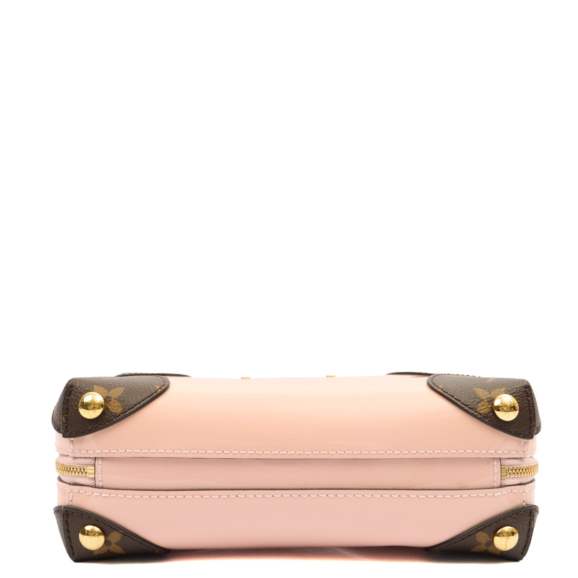 Louis Vuitton Shoulder Bag Venice  in Pink, Patent Leather — Top View
