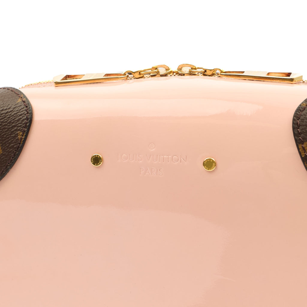 Louis Vuitton Shoulder Bag Venice  in Pink, Patent Leather — Lifestyle View