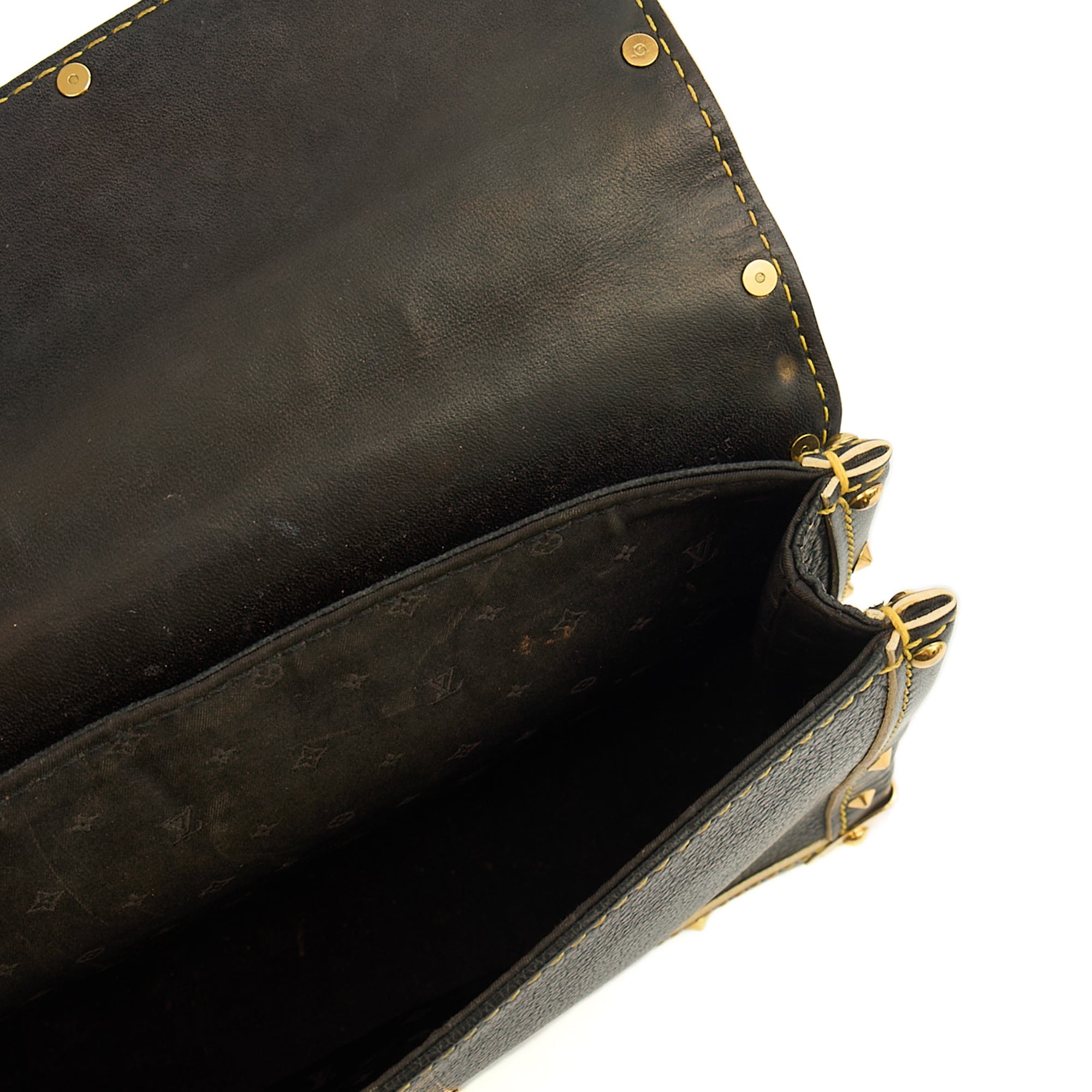 Louis Vuitton Mini Bag Suhali Le Talentueux in Navy, Calfskin Leather — Detail View