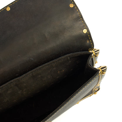 Louis Vuitton Mini Bag Suhali Le Talentueux in Navy, Calfskin Leather — Detail View