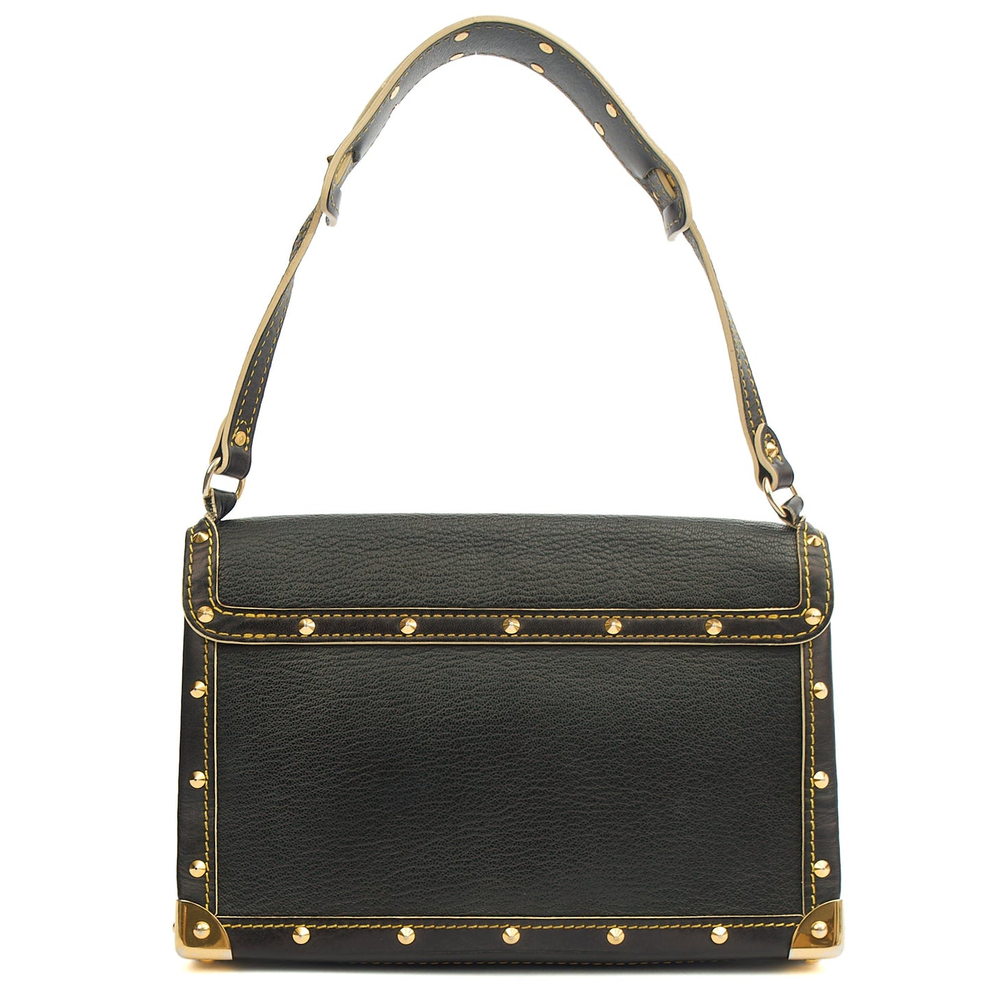 Louis Vuitton Mini Bag Suhali Le Talentueux in Navy, Calfskin Leather — Back View